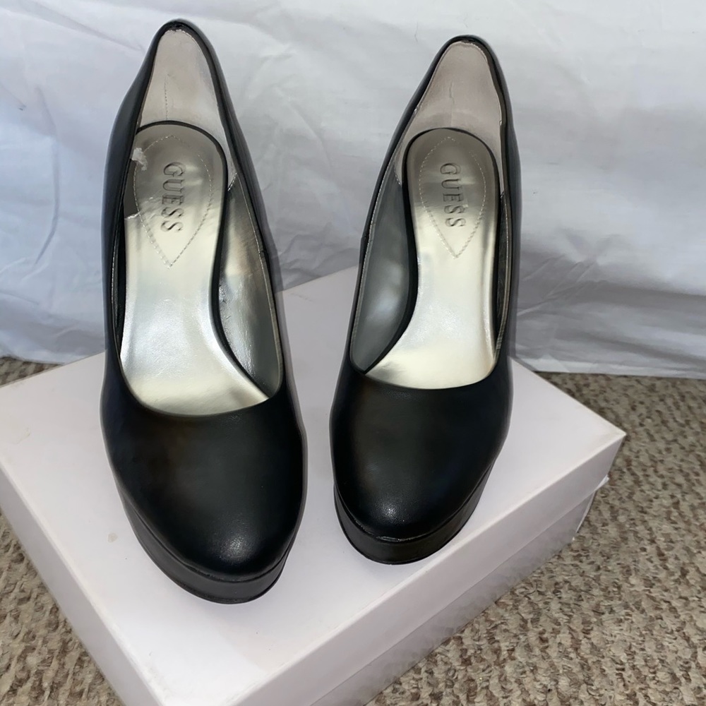 Black Guess Heels